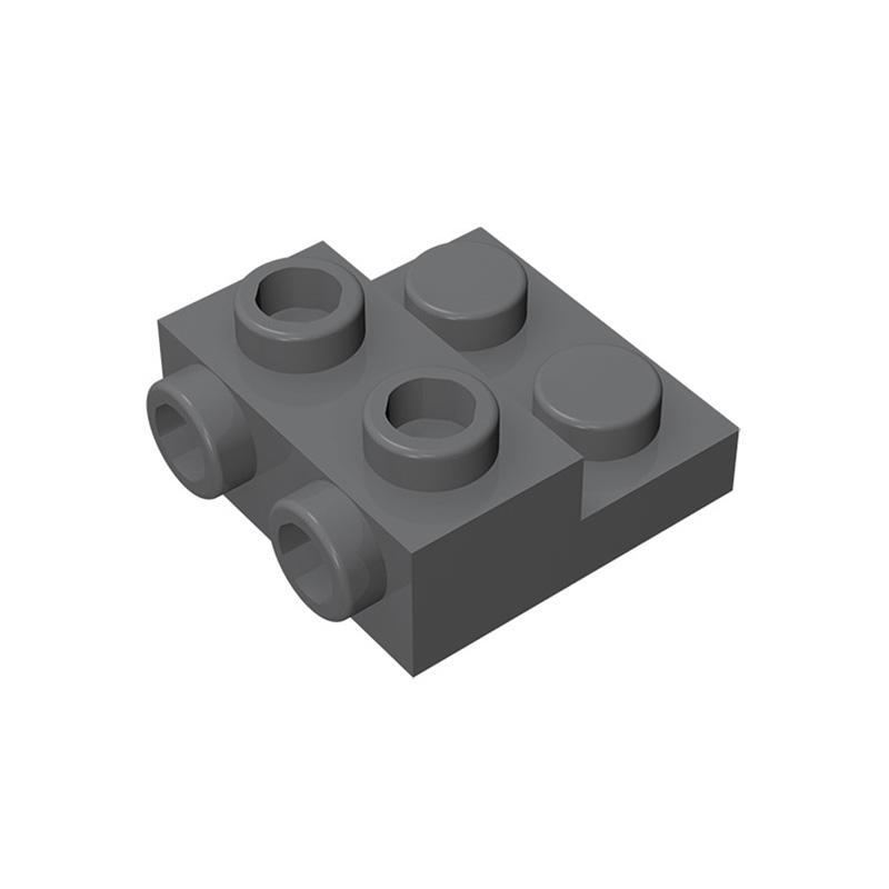 Non-Toxic Moc 10Pcs 99206 Modified 2X2X2/3 Plate Building Block Kit With 2 Studs Bricks Educational Particle Toys Children Birthday Gifts