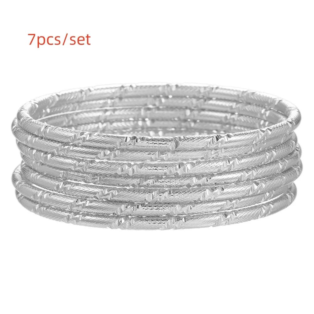New Fashion Boho Punk 10Pcs/Sets Cuff Bracelets & Bangles For Women Love Pulseiras Bangle Set Feminina Jewelry Charm Gifts