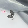 Vintage Butterfly Metal Punk Rings Set for Women Girls Party Jewelry Gifts Fashion Accessories Buckle Female Index Finger Ring