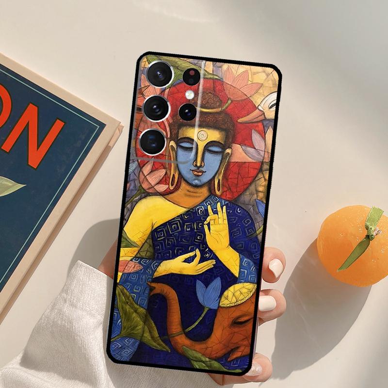 Buddha Phone Case For Samsung Galaxy S25 S26 Ultra S20 S21 S22 S23 S24 Plus S10 S25 FE Back Cover