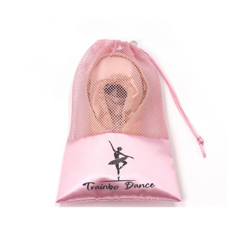 3PCS Pink White Dance Bag Shoes Storage Pouch Ballet Organizer Handbag Bags Pouches Satin Ballet Shoe Bag Dance Shoes Pouch