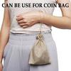 50 Pieces of Holiday Wedding Candy Bag Linen Bag Jewelry Display Storage Bag Small Drawstring Bag Wedding Gift Bag