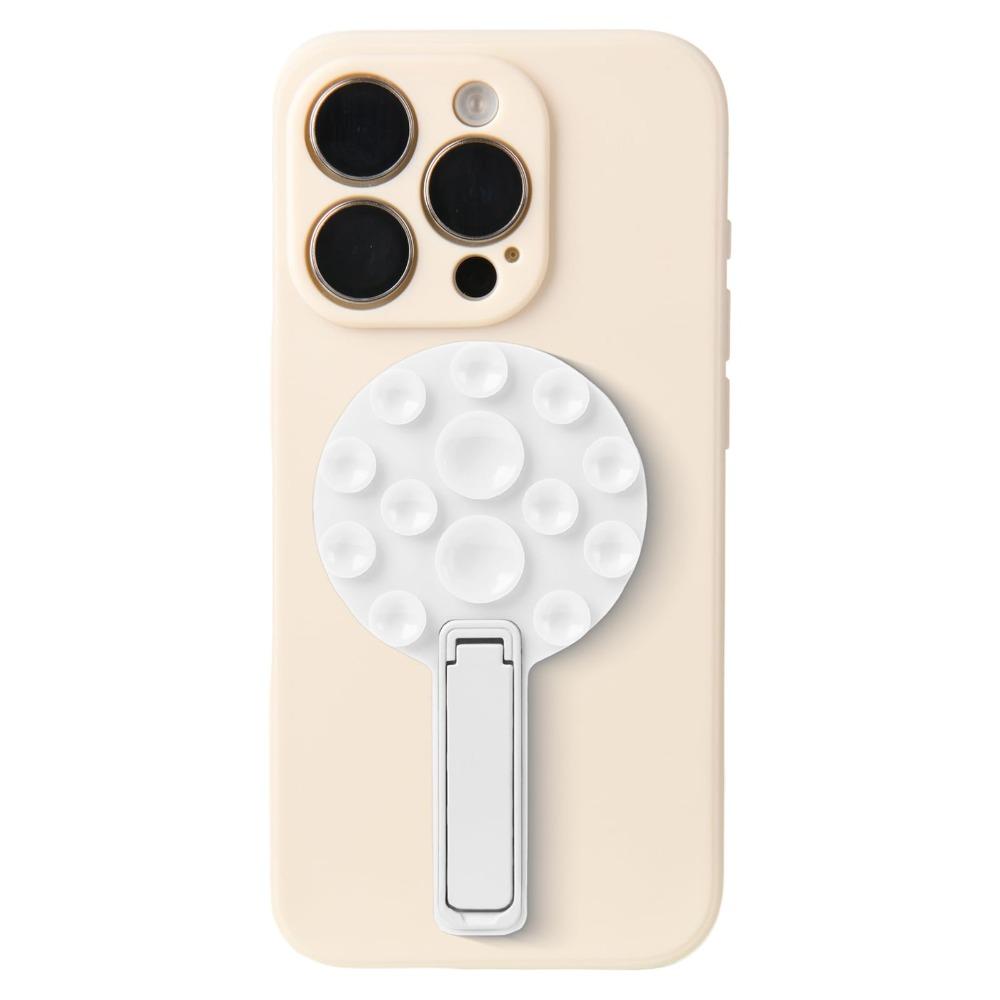 2 in 1 Phone Holder Silicone Mobile Phone Stand Universal Suction Cup Phone Mount