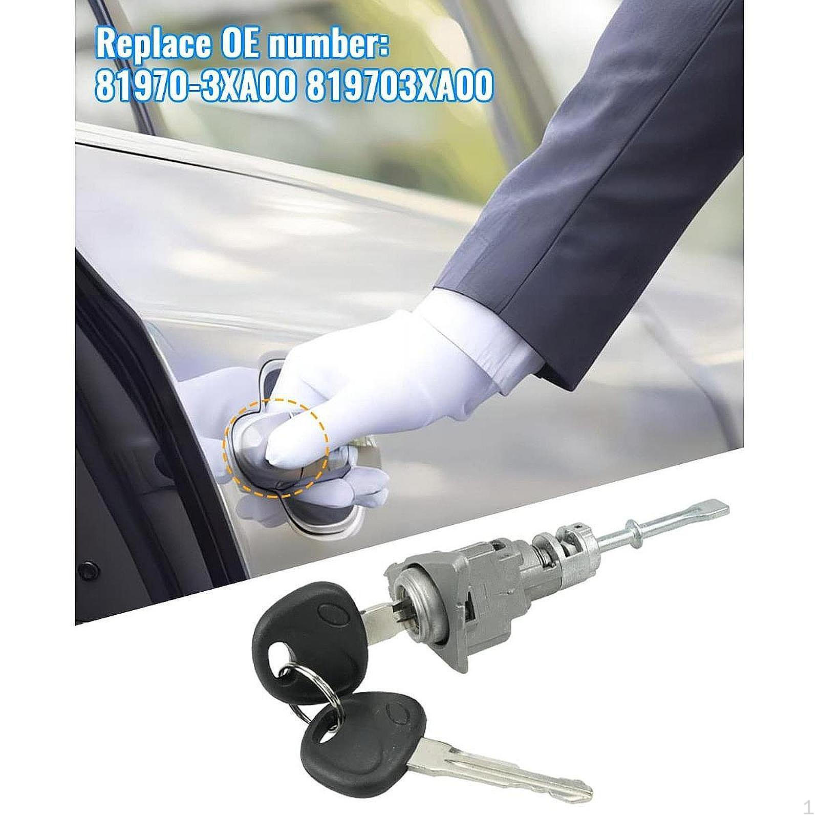 

Цилиндр замка двери с ключами 819703XA00 Запасной барабан для автомобиля 2011-2016 годов