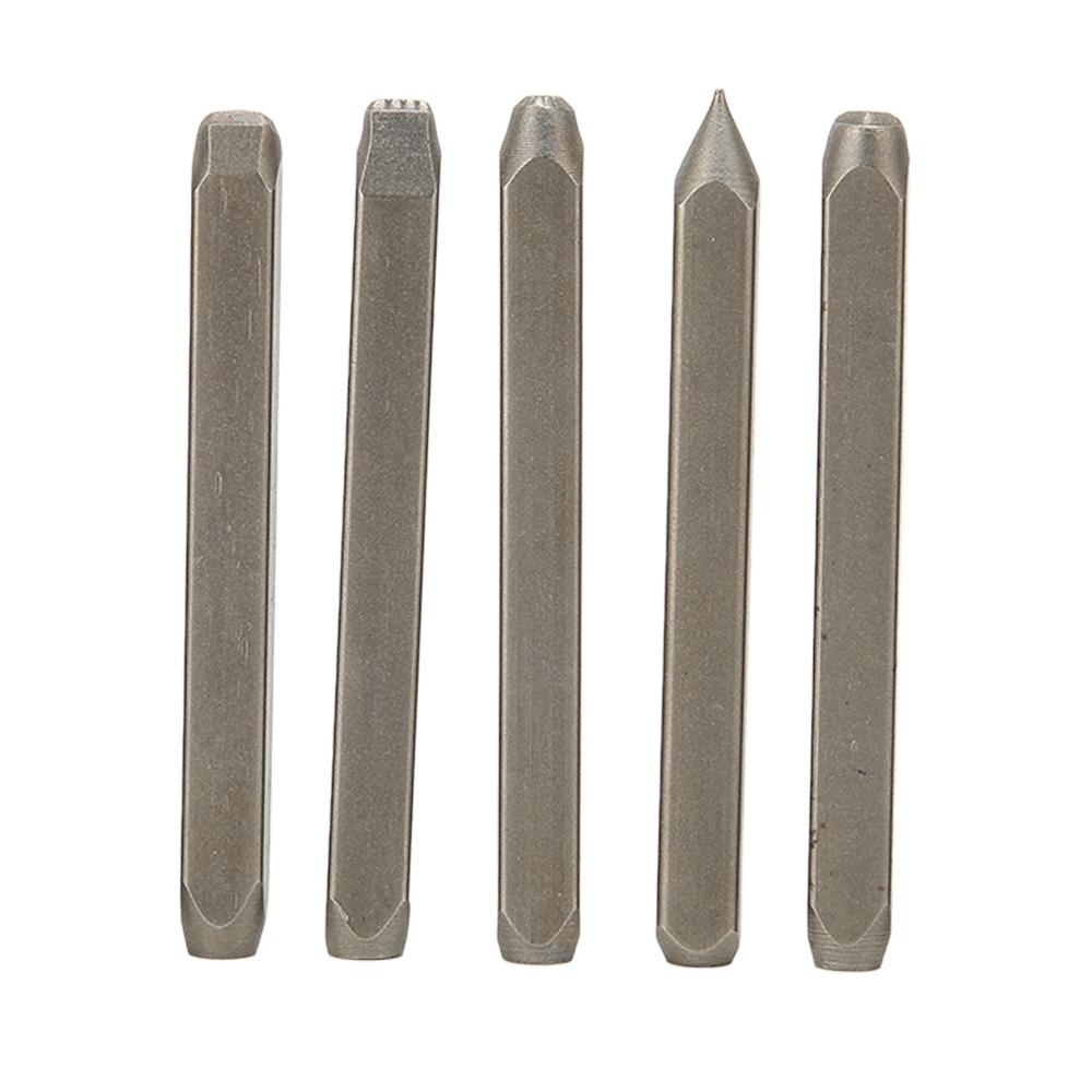 Steel Jewelry Punch Stamp  Chisel Carving Tool Full Set Jewelry Engraving Tool  Metalworking