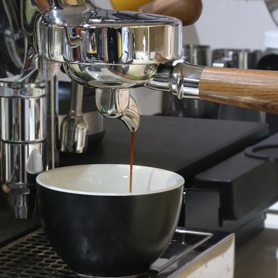 58MM Coffee Machine Filter Bottomless Portafilter Stainless Steel Wooden Handle Single Mouth Coffee