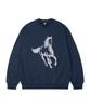 WILDROCK Running Horse Oversized Sweatshirt_9 Col (B Type)