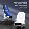Portable Speaker Accessories Phone Holder Fast Charger Phone Wireless Charger Mini Chair