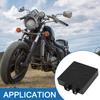 A ABSOPRO Motorcycle AC CDI Box 3290005300 5 Pin CDI Ignition Box Igniter for Suzuki GN125 Plastic Black