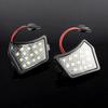 2Pcs White Light LED Welcome Lamp for Suitable for Volvo S60 S80 V50 V70 XC70 XC90 Jaguar XJ