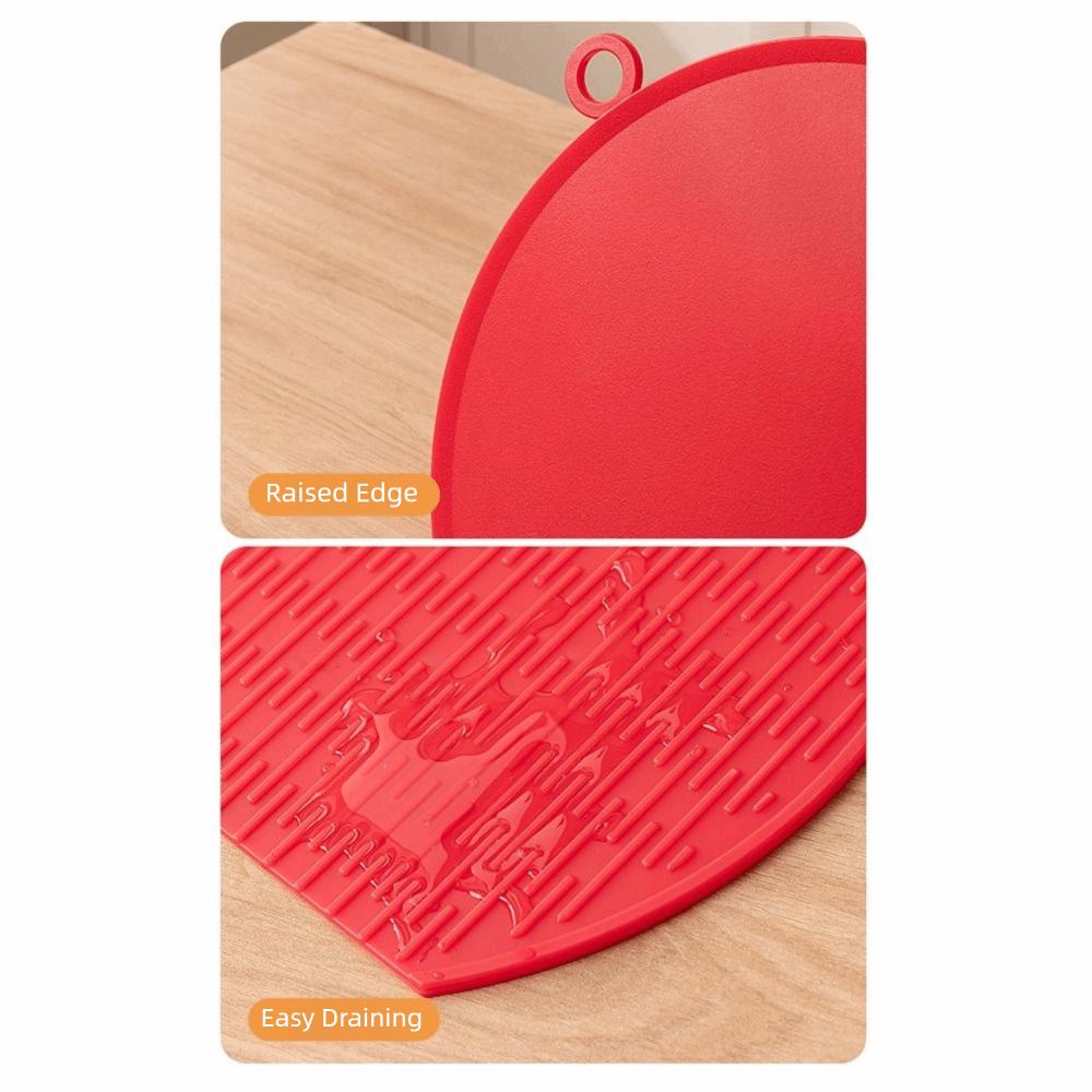 Anti-Mold Semi-Circular Cutting Board Anti-Bacterial Kitchen Chopping Block Restaurant Use