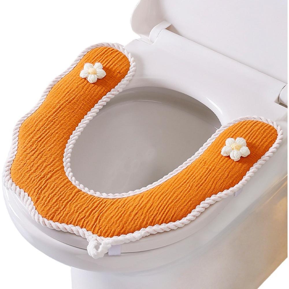 Breathable Toilet Seat Pad Washable Potty Mat Toilet Seat Accessories Toilet Seat Cover  Bathroom