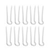 10PCS Sound Aid Tubes Replacement Easy Installation Accessory Silicone Preformed Earmold Tube R
