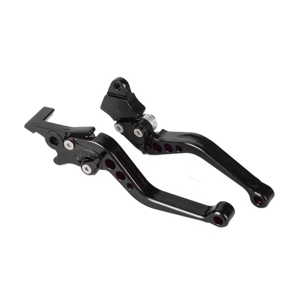 1Pair Aluminum Motorcycle Brake Handle 6-position Adjustable Brake Clutch Levers Bike Parts