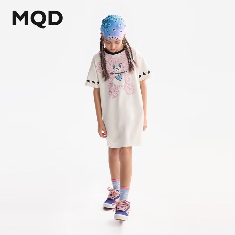 MQD Girls  Cartoon Bunny T-Shirt Dress 110cm