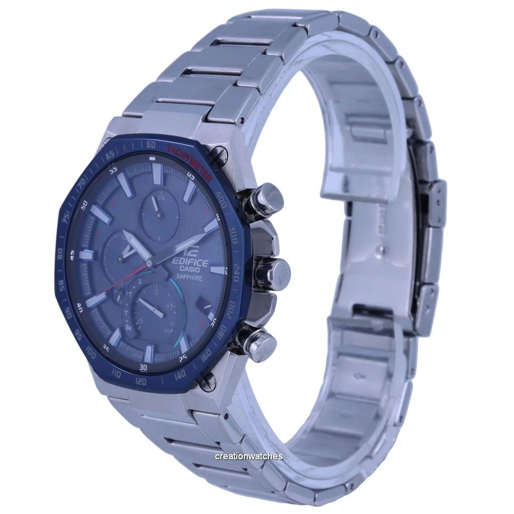 Ceas de mână pentru bărbați Casio Edifice Bluetooth Tahimetru Analog Solar EQB-1100XDB-2A 100M recondiționat