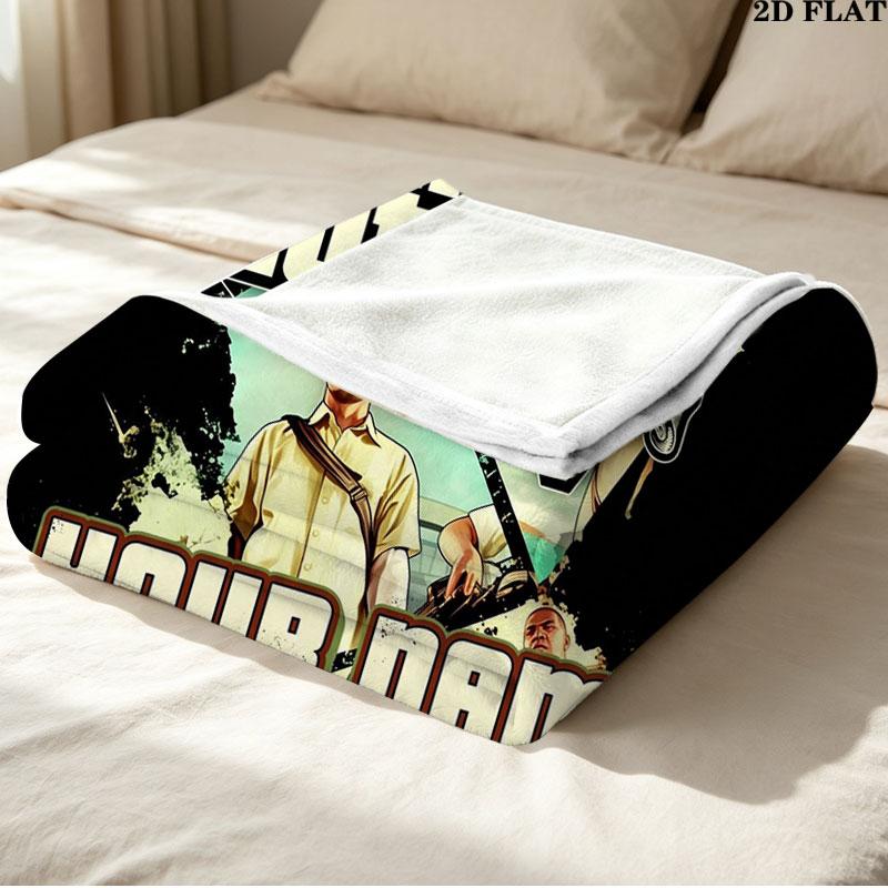 Custom Gta6 Blanket, High quality Comfortable for All Seasons, Home Decor, Warmth and Comfort