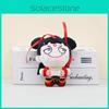 Charming Nezha Plush Figure Cute Keychain Doll Ideal For Backpack Decoration