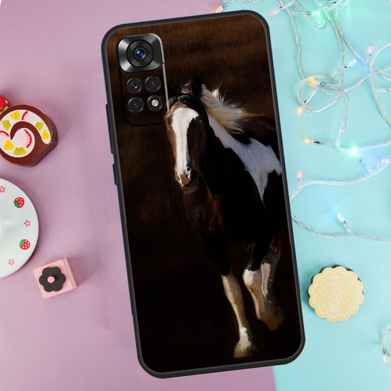 

Чехол-кейс с изображением бегущей лошади для Xiaomi Redmi Note 14 13 9 10 11 12 Pro 9S 10S 11S 12S Redmi 13C 10C 12C 14C Redmi 13 4G