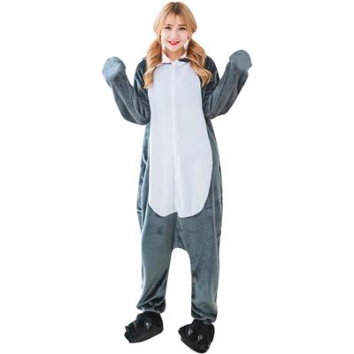 Pijama Kigurumi Moerstar Shark para Adultos, Roupa de Descanso, Fantasia Cosplay de Animal, Unissex, Macio, Fantasia de Personagem Fofa para Halloween e Festas (XL)