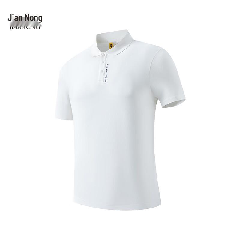 Jiannong Unisex Breathable Business Polo T-Shirt 2XL