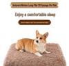 Plush Waterproof Pet Mattress: Warm, Removable, Washable Mat for Dogs & Cats