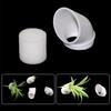 10Pcs PVC Pipe Soilless Hydroponics Fixed Plant Cups and Sponges Diameter 32mm Interface Plants Vegetables Seeds Nurturing Cups