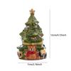 Christmas Tree Scented Candle European-Style Ceramic Jewelry Box Christmas Tree Bear Indoor Aromatherapy Christmas Box Home Craf