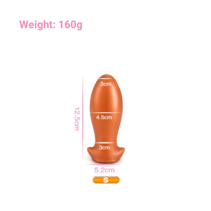Huge Anal Plug Silicone Soft Anal Dildo Big Butt Plug Prostate Massage Anus Masturbator Dilator Adult Sex Toys for Men Woman Gay