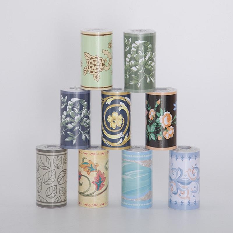 10M Baderom Midjelinje Veggklistremerke Vanntett Selvklebende Kjøkken Kontor Gulvlist Kantlinje Skirting Hjemmeinnredning Kunst