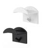 1 Set Wall Mounted Hat Rack Plastic Display Stand for Baseball Caps Convenient Hat Holder Space Saving Caps Organizer