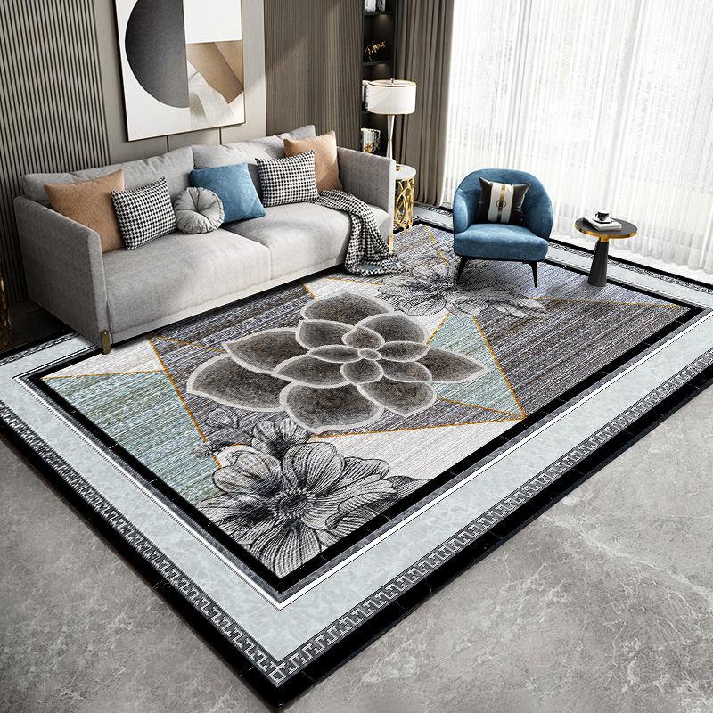 Nordic Style Modern Carpet Living Room Decoration Big Size Large Area Rugs Bedroom Children Room Decor Mat Washable Non-slip