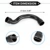 X Autohaux Car Intake Hose Compatible for Mercedes-Benz W271 W204 W212 C207 09-16, Air Intake Hose Black No.2710901929