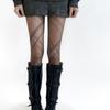 Fashionable See Through Tights With Unique Rhombic Grid Pattern Soft Nylon Hosiery Comfortable Pantyhose for Women