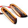 2 Stück Für Mini Cooper One F55 F56 F57 Dynamische Sequenzielle LED Kotflügel Seitenmarkierungsleuchte Blinker Blinkleuchte