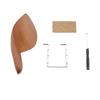 Violin Chin Rest Premium Material Violin Chinrest Kit Wooden Jaw Rest Long-Lasting Musical Instrument Accessory Sturdy Wood