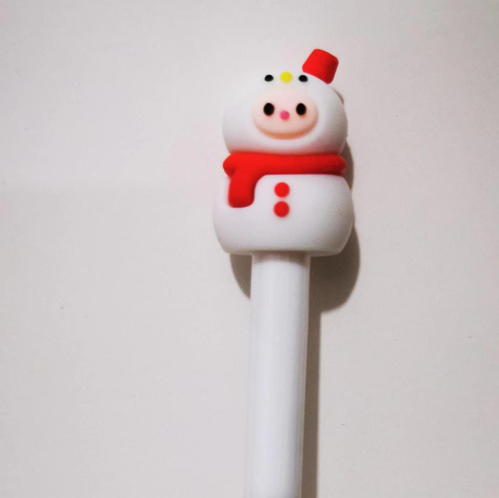 Kreativní a roztomilá vánoční gelová pera pro studenty - Perfektní sváteční dárek psací potřeby