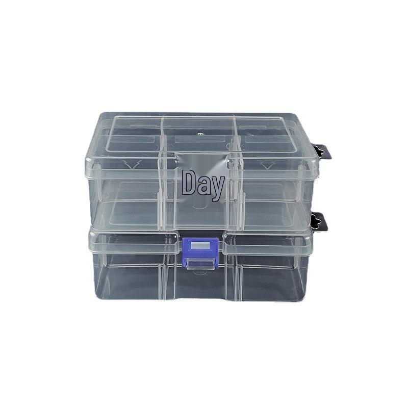 Removable 6-Compartment Dustproof Makeup Organizer