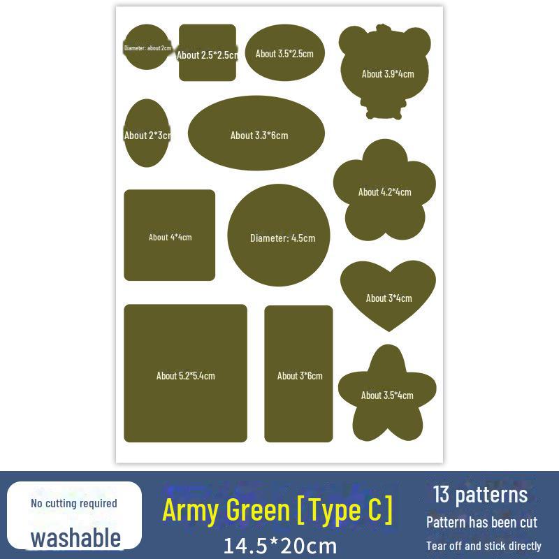 

16-цветная самоклеящаяся бесшовная тканевая заплатка для ремонта одежды и курток