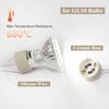 1/5PCS GU10 Ceramic Lamp Base Wire Connector MR16 MR11 Halogen Incandescent LED Bulb Holder Ceramic Base Socket Lighting Fixture