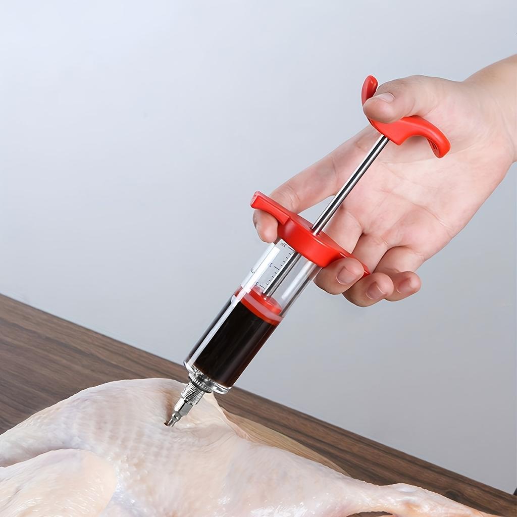 1pc Turkey Sauce Injector Meat Injector Syringe, Marinade Flavor Injector