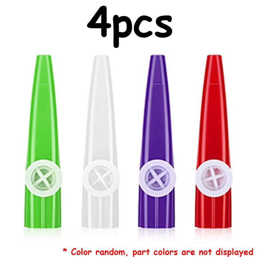

4/8/12pcs Plastic Kazoo Ancient Classic Vocal Wind Instruments Music Production Background Music Speaker Party Sounding Props