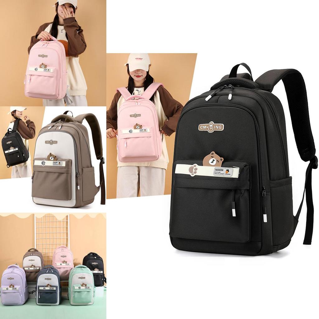New Style Student Backpack For 3-6 Grade Primary School Kids Cartoon Bag With Large Capacity