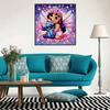 5D DIY Diamond Painting Kit, Lilo & Stitch , Adult Beginner 5D Round Diamond Embroidered Crystal Mosaic Crafts, Suitable for Home Wall Settings