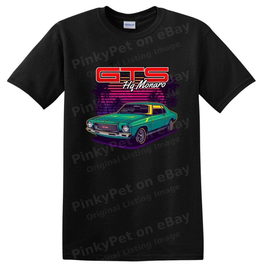 GTS Hq Monaro Classic Car Retro Vibe T Shirt for Auto Enthusiasts Tee