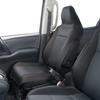 BONFORM Seat Cover Dry Knit Antibacterial Moisture Absorbent Quick Drying Front Seat 1 Piece Black 4117-10BK