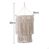 Nordic Macrame Lamp Shade Handwoven Boho Chandelier Lampshade Hanging Pendant Light Cover for Home,