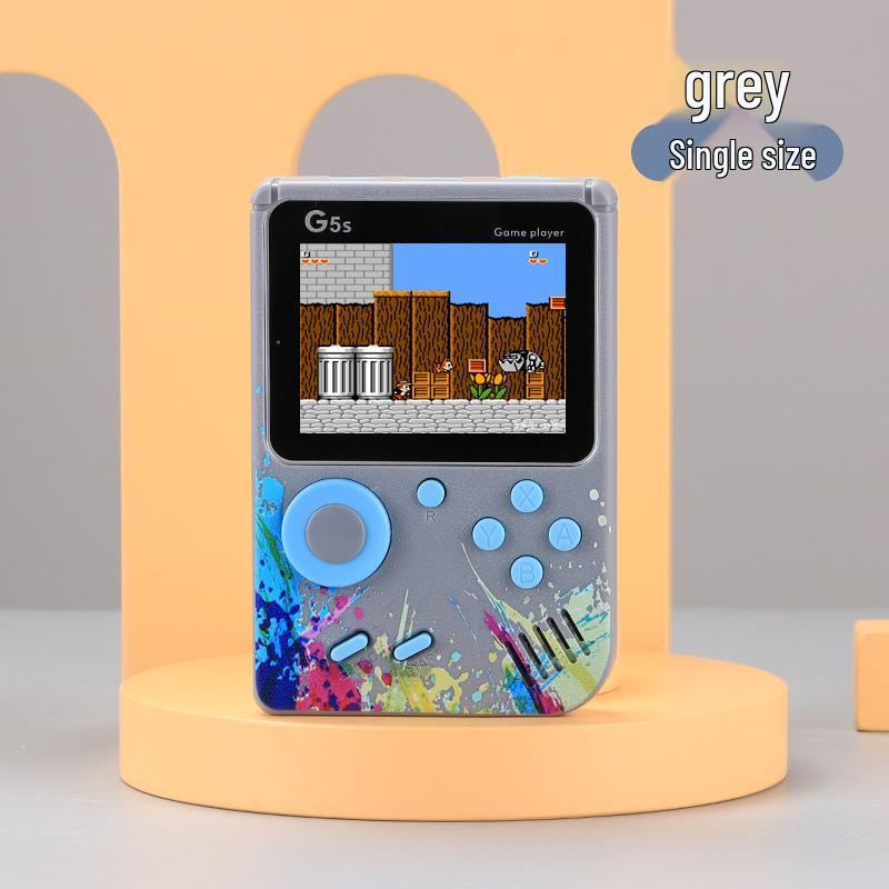 G5s Retro Handheld Console: 500 Classic Games, Two-Player Nostalgic Toy for Children