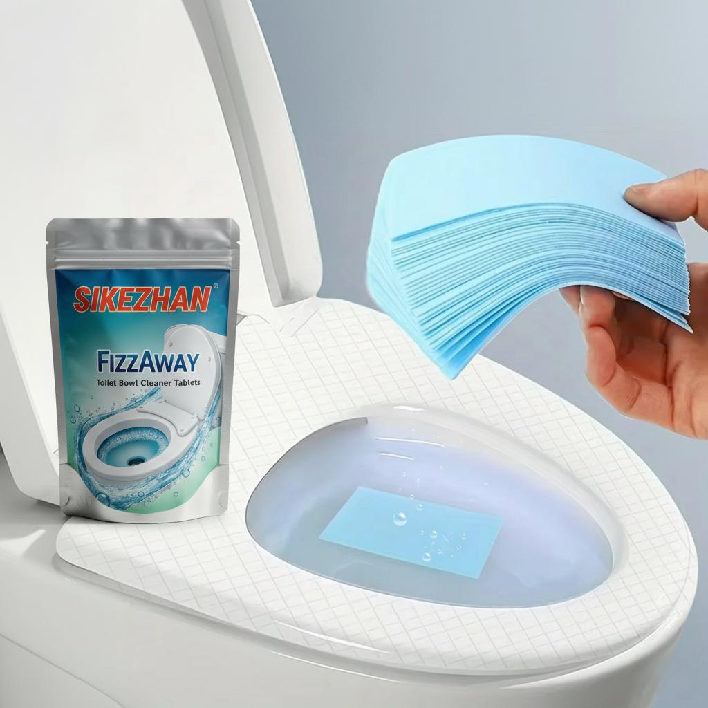 30/60/120 Stück Toilettenschüssel-Reinigungstabletten, Septik-sicher, Sprudelndes Deodorant, Schnelllösender Fleckenentferner, Tiefenreinigungstabletten, Entkalker