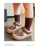 Baumwoll-Sportschuhe für Kinder: 2025 Herbst/Winter Samt, Rutschfest, Weiche Sohle, Warme Sneaker für Jungen und Mädchen.